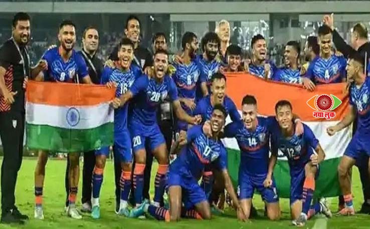 भारत ने जीतकर खत्म किया अंडर-20 एशियाई कप क्वालीफायर अभियान - नया लुक |  Naya Look | हिंदी न्यूज़ | Hindi news | ताजा ख़बरें | Lates News in UP |  नया लुक