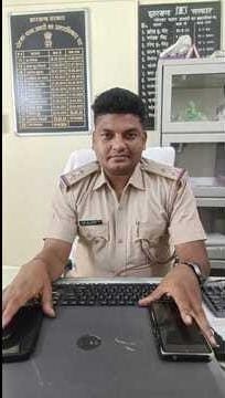 पोटका थाना प्रभारी मनोज मुर्मू