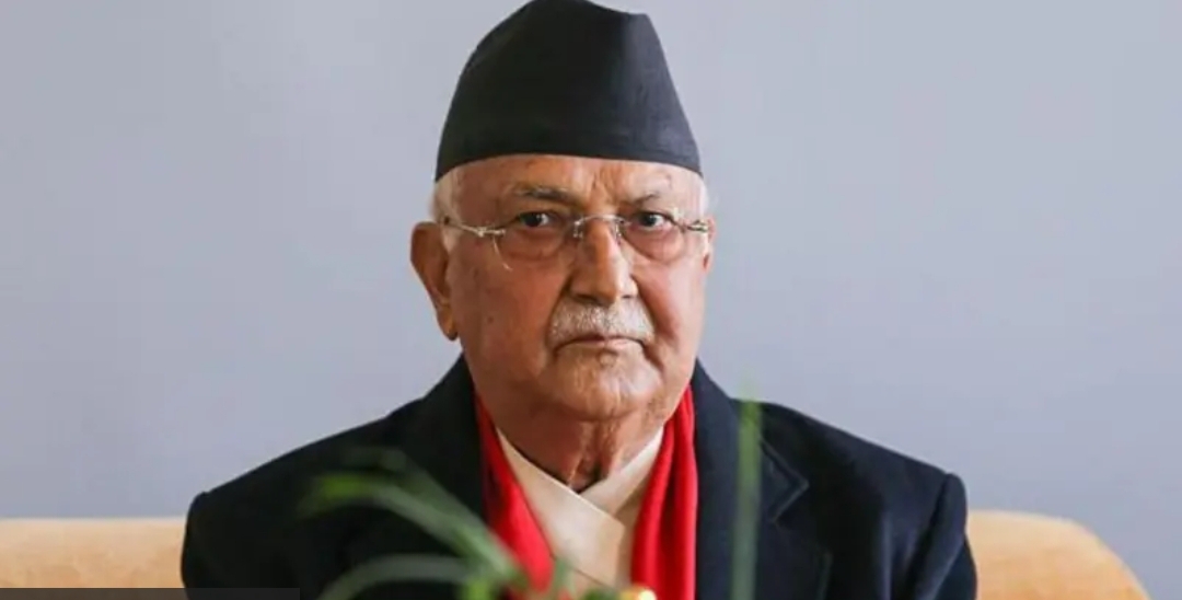 पूर्व प्रधानमंत्री केपी शर्मा ओली का फाइल फोटो