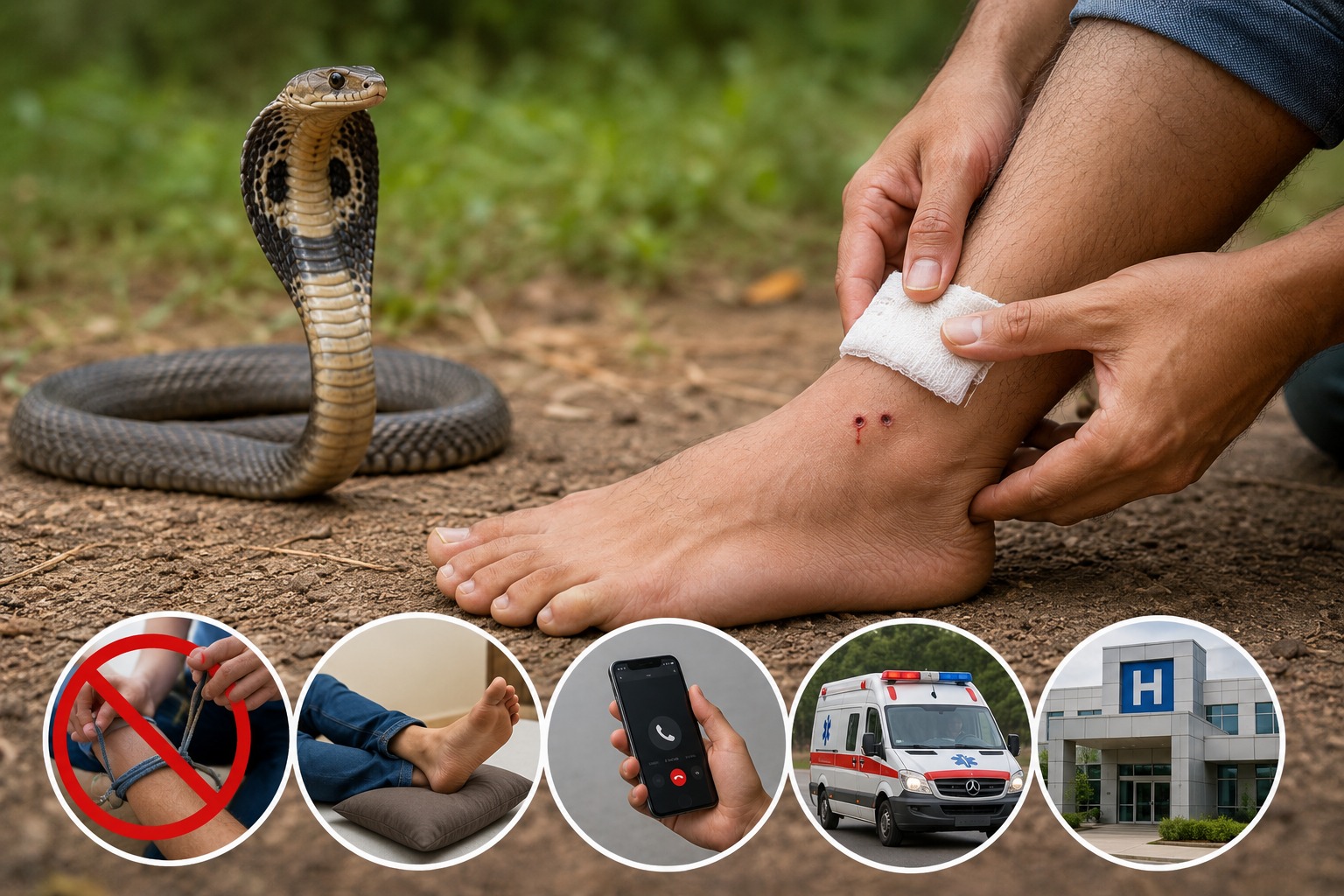 snake bite treatment