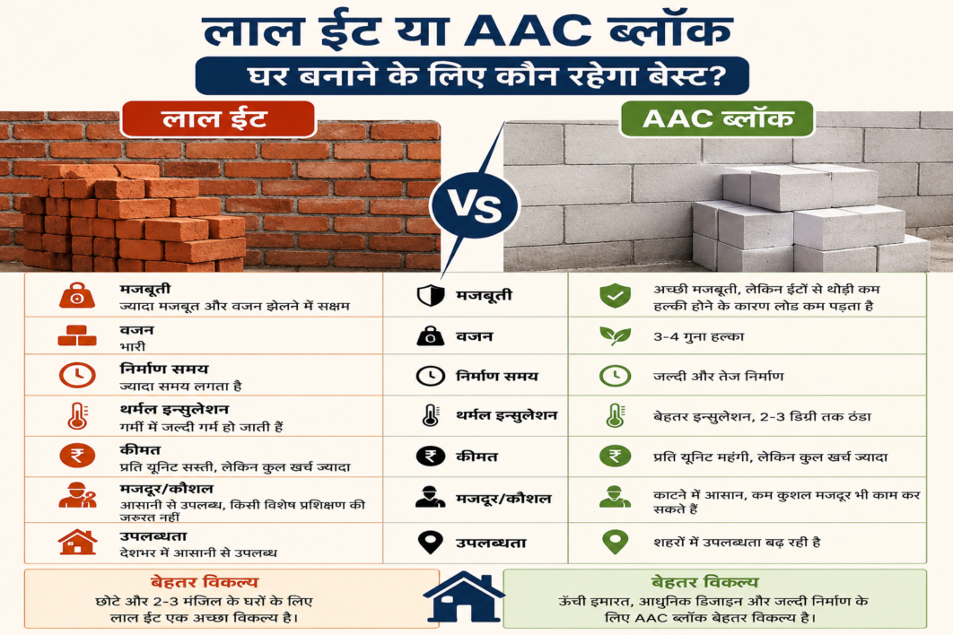 Red Bricks vs AAC Blocks