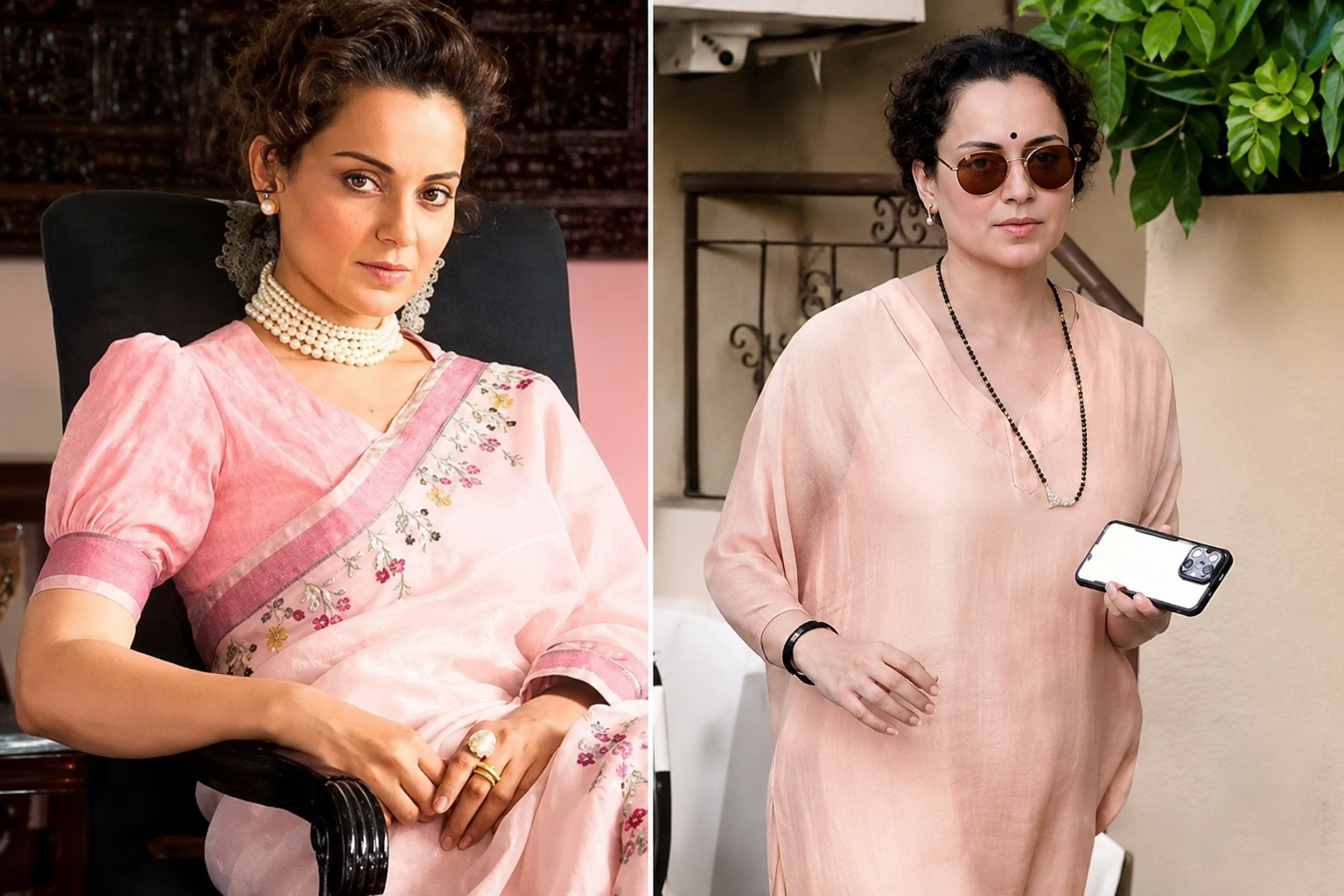Kangana Ranaut Mangalsutra Look