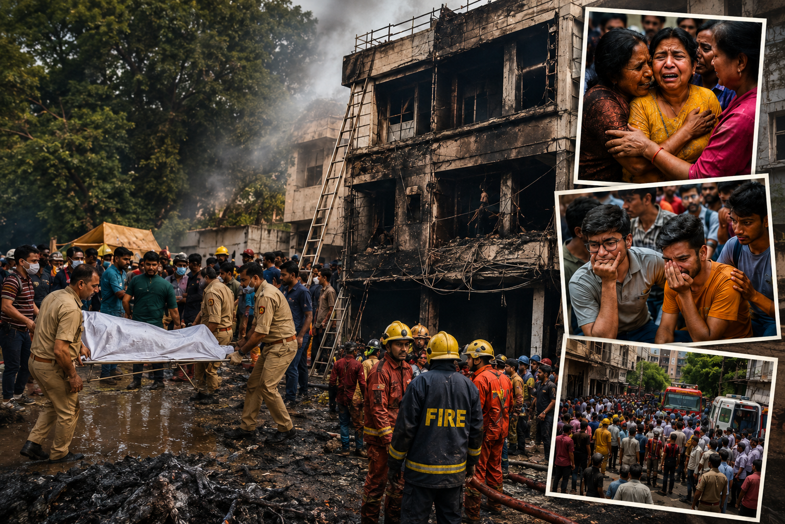 Aliganj Fire Incident 