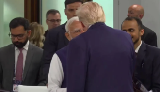 Narendra Modi Donald Trump meeting