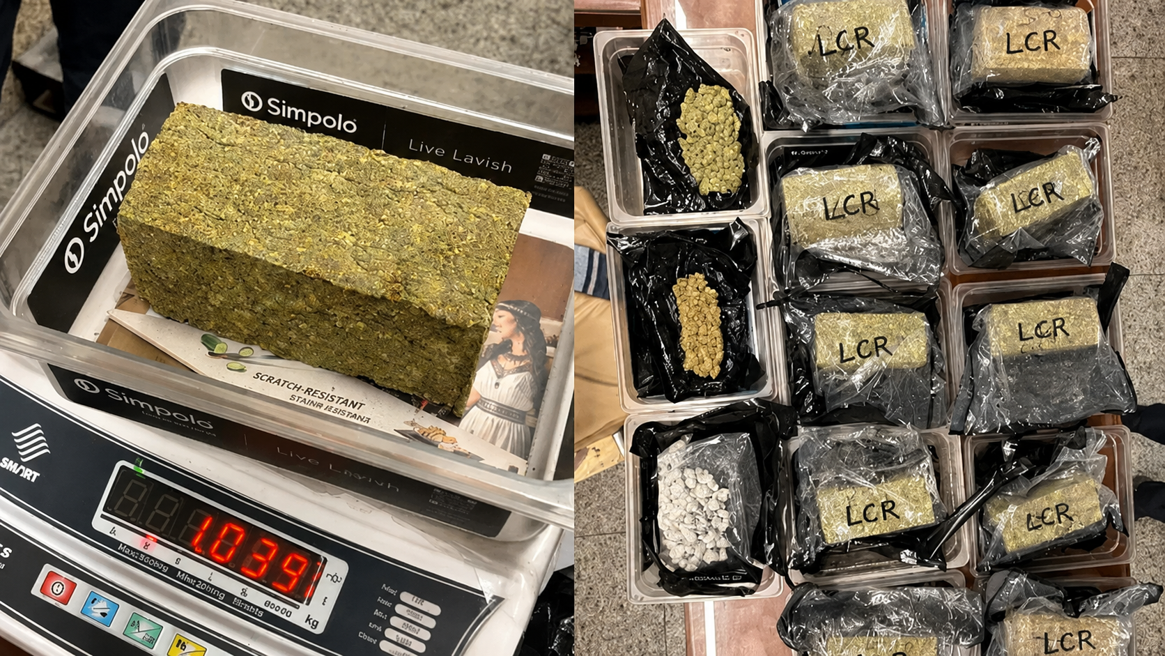 Lucknow Airport Drug Seizure
