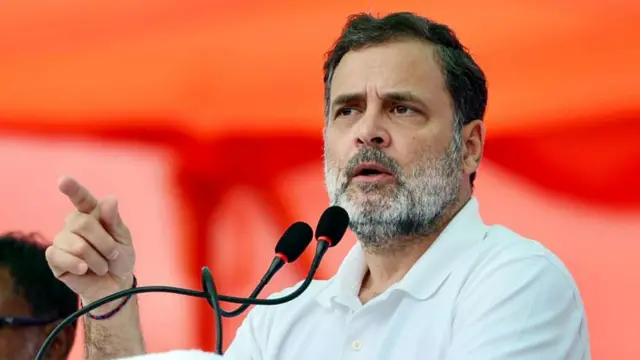 Rahul Gandhi's Jantar Mantar protest