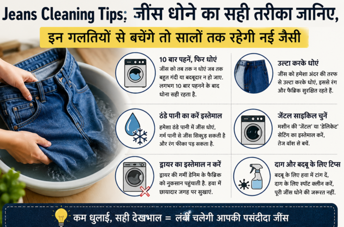Jeans Cleaning Tips