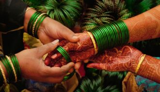 Green Bangles in Sawan