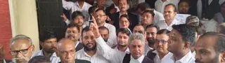 Kanpur lawyers' protest