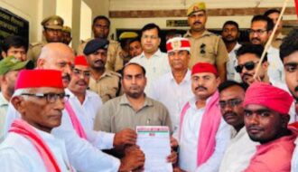 Nautanwa SP Protest