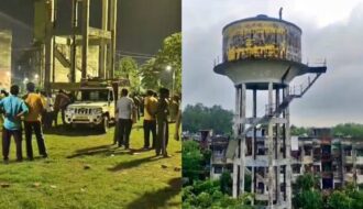 Water tank accident