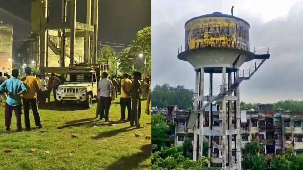 Water tank accident