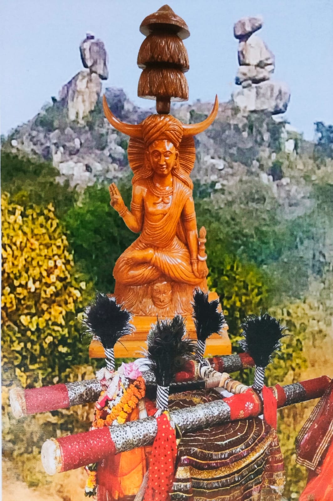 बस्तर में ग्रामदेव रूप में पूजे जाते हैं शिव और शक्ति बस्तर में ग्रामदेव रूप में पूजे जाते हैं शिव और शक्ति