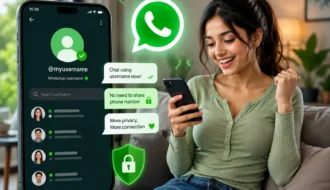 WhatsApp username