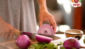 Tears when cutting onions