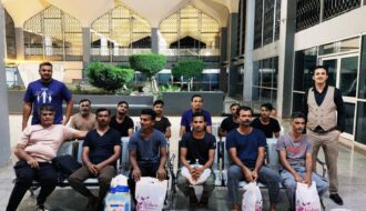 Return of 12 sailors from Yemenk