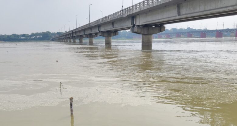 Flood threat in Unnao