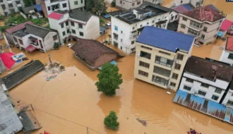 China Typhoon Maysak