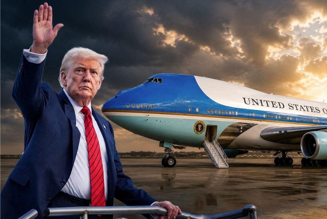 Trump's secret visit