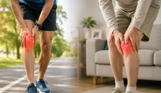Running damages the knees