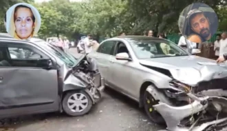 Narela road accident