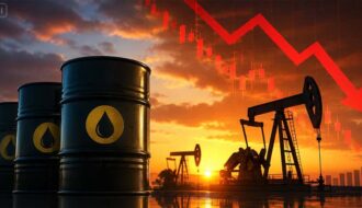 Crude oil decline