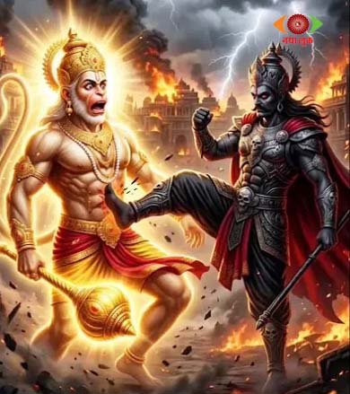 Hanuman-Yamraj